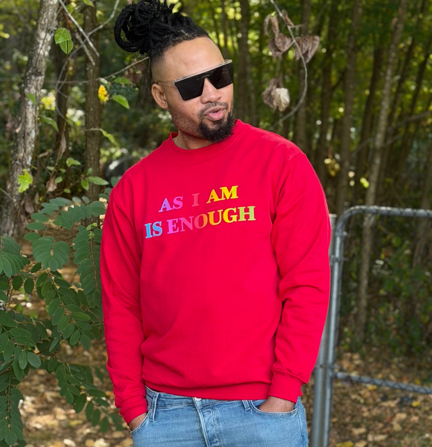 Red Crewneck Sweater